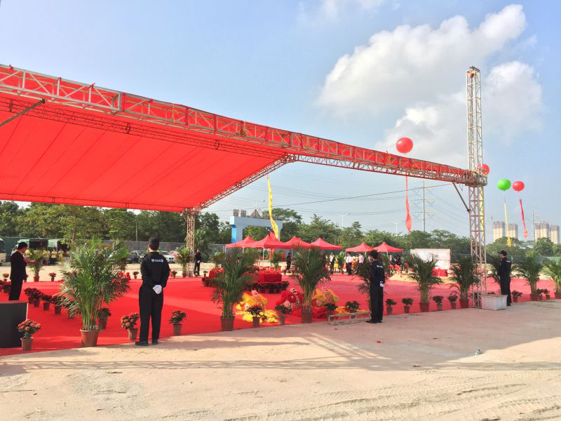 廣州志民臨時活動保安人員執(zhí)勤現(xiàn)場